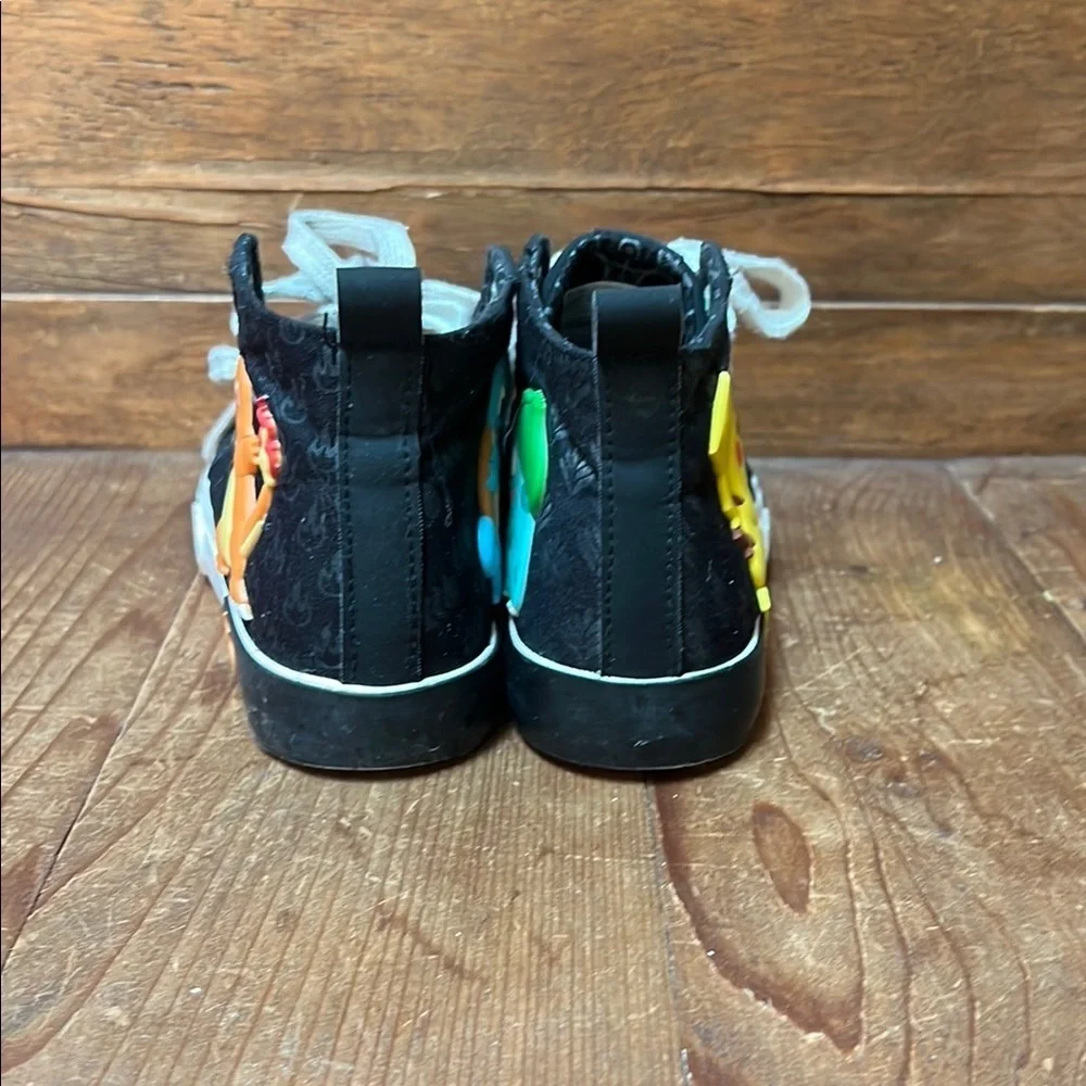 Ground Up Kids Pokémon High-Top Sneakers - Black